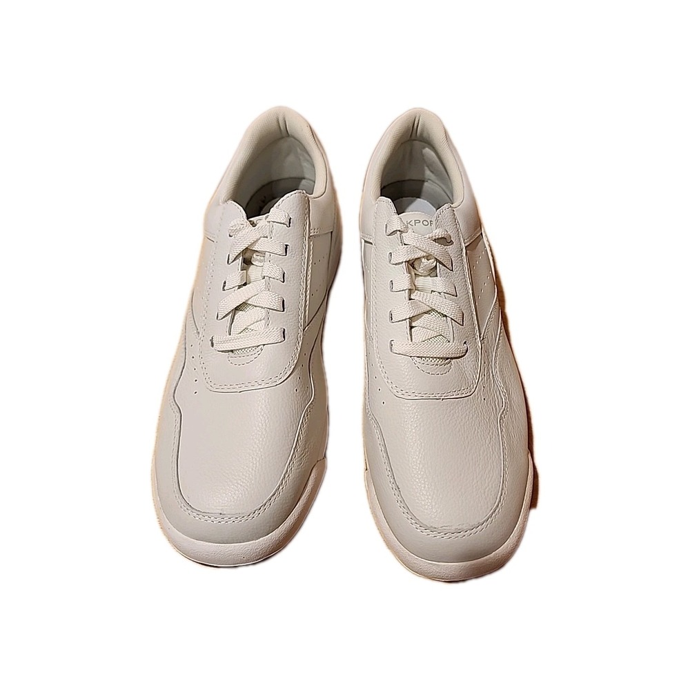 Comfortable‎ White Leather Sneakers Walking Shoes Casual Everyday